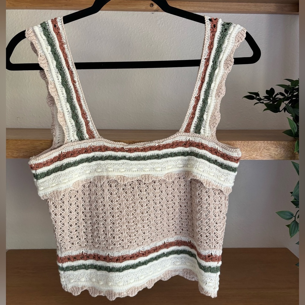 Hem & Thread Striped Knit Tank Top - Picture 3 of 12
